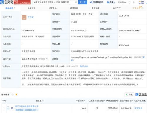 华友钴业设立子公司布局AI软件开发，拓展业务版图